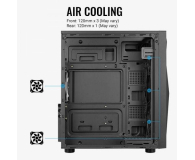 AeroCool PGS Glider Cosmo RGB Czarna - 623749 - zdjęcie 6